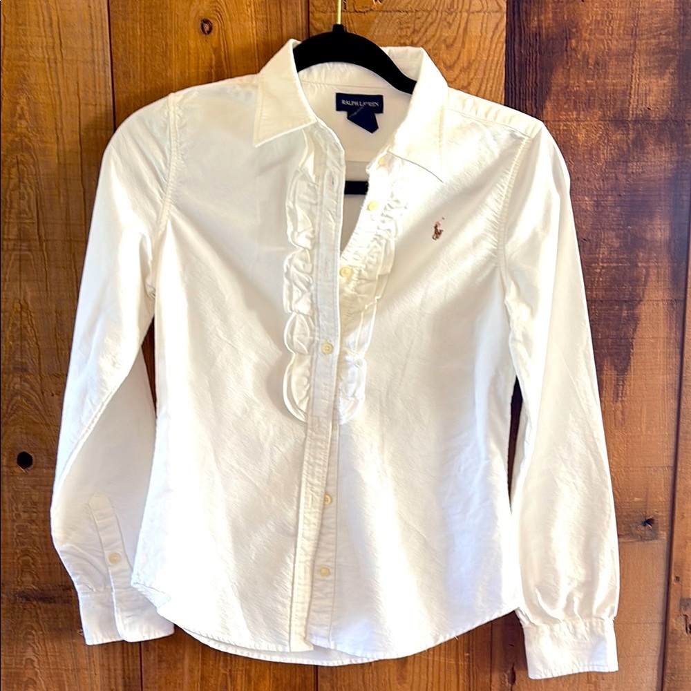 Ralph Lauren Kids White Shirt
